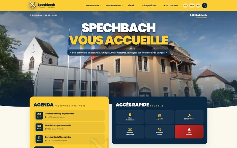 Commune de Spechbach