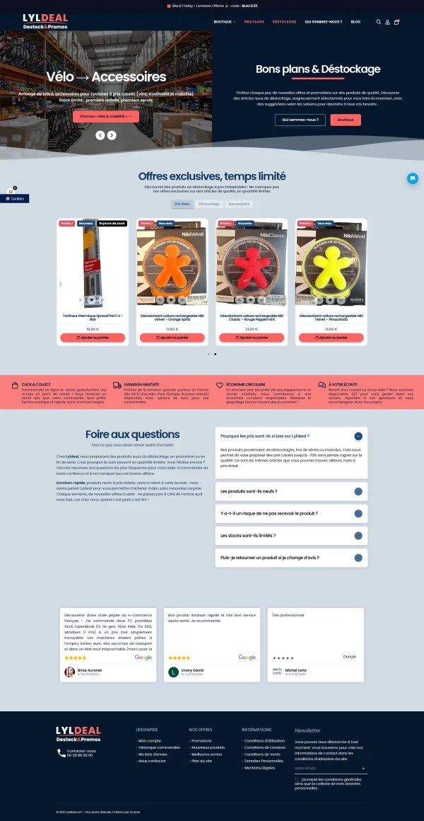Site internet de Lyldeal à Spechbach-le-Bas
